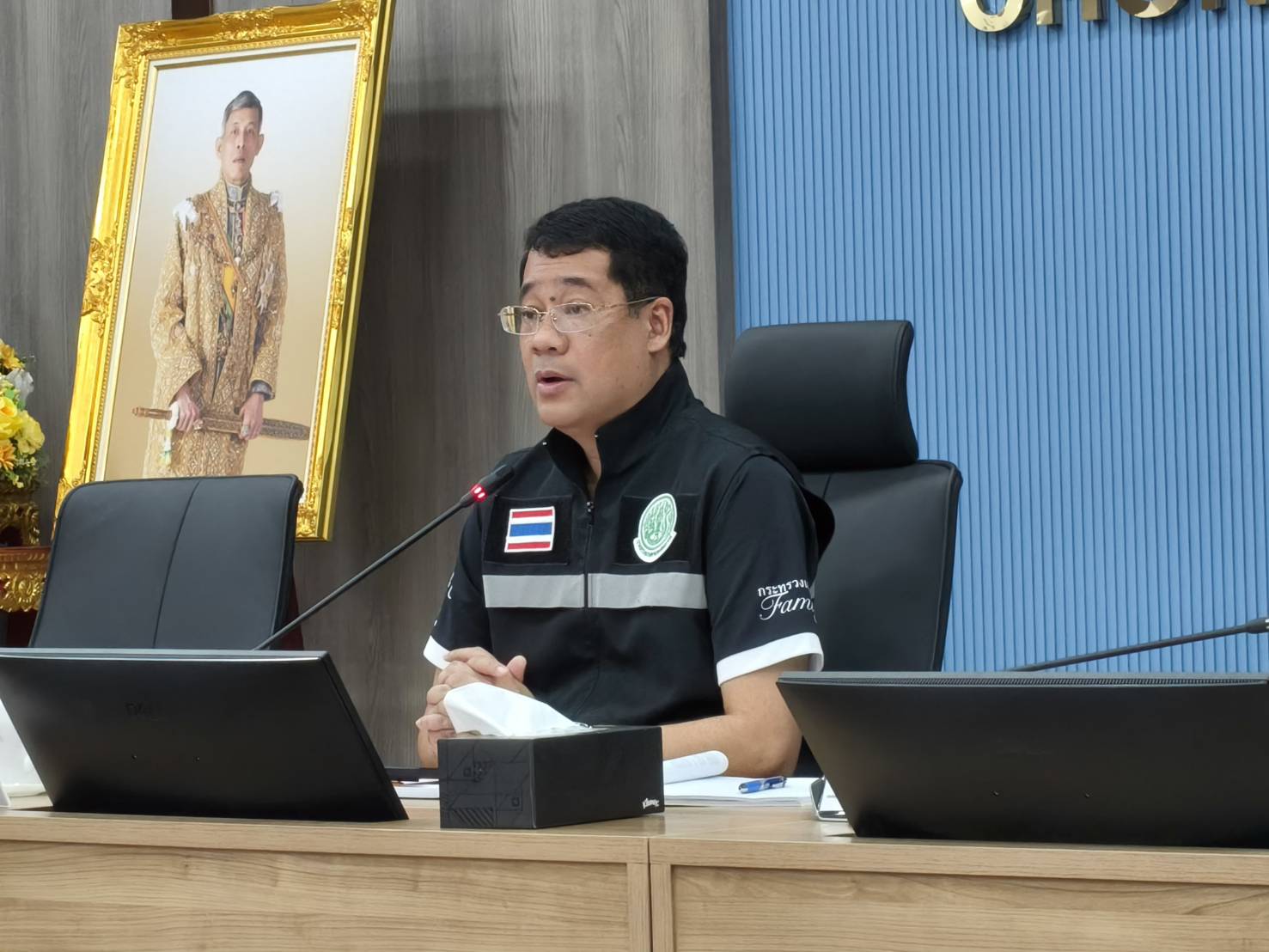 title - ผู้ตรวจราชการ ส.ป.ก. เข้าร่วมประชุมตรวจติดตามความก้าวหน้าผลการดำเนินงานตามแผนการตรวจราชการของผู้ตรวจราชการกระทรวงเกษตรและสหกรณ์ ประจำปีงบประมาณ พ.ศ. 2569 รอบที่ 2 เขตตรวจราชการที่ 8 จังหวัดชลบุรี